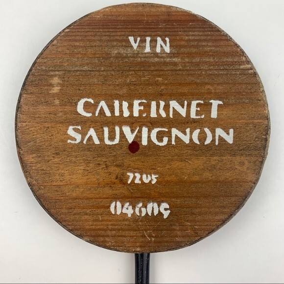 Wine Barrel Themed Wall Hanging Hooks Distressed Vintage Looking Rustic Set of 3 - Picture 7 of 8